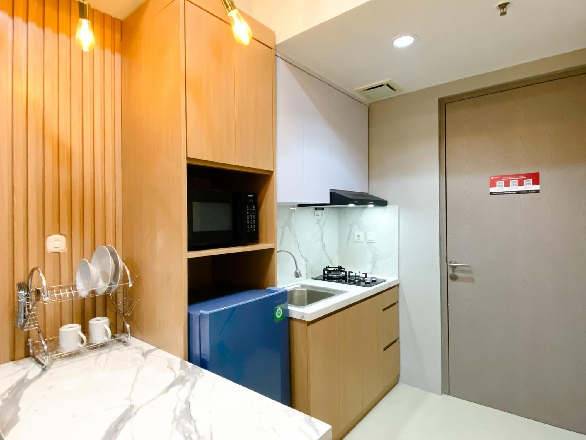 Homey And Minimalist 1Br Vasanta Innopark Apartment By Travelio ชีการัง ภายนอก รูปภาพ